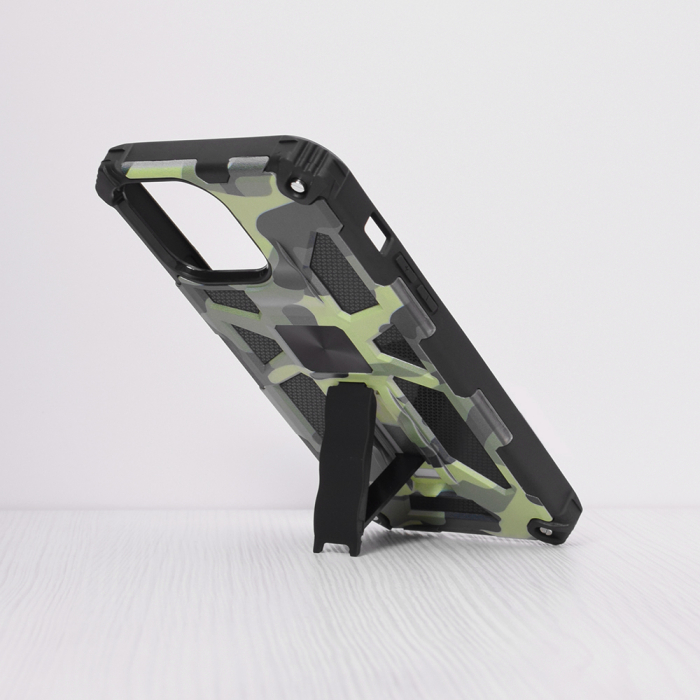 Husa iPhone 13 Pro Max, Techsuit Blazor, Camo Lime [3]