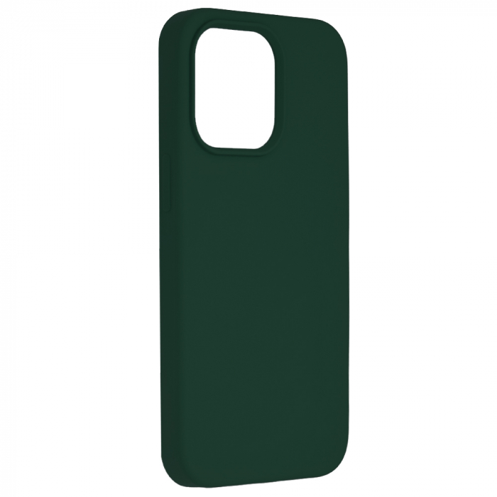 Husa iPhone 13 Pro, Soft Edge Silicone, Dark Green [2]