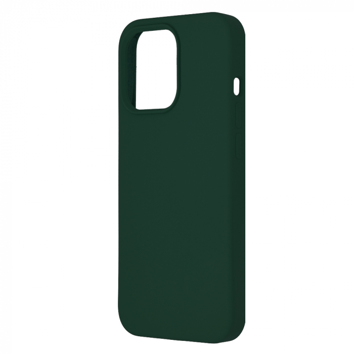 Husa iPhone 13 Pro, Soft Edge Silicone, Dark Green [3]