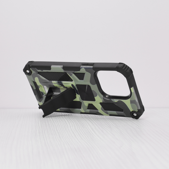 Husa iPhone 13 Pro, Techsuit Blazor, Camo Lime [2]