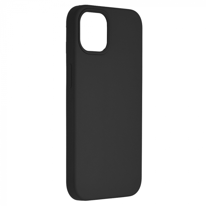 Husa iPhone 13, Soft Edge Silicone, Negru [2]