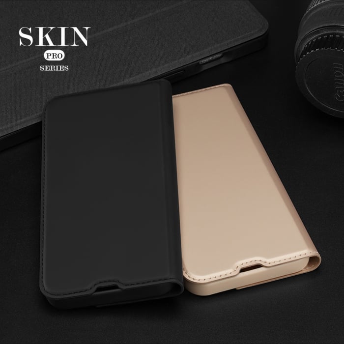 Husa iPhone 14, Dux Ducis Skin Pro Flip Book, Negru [6]