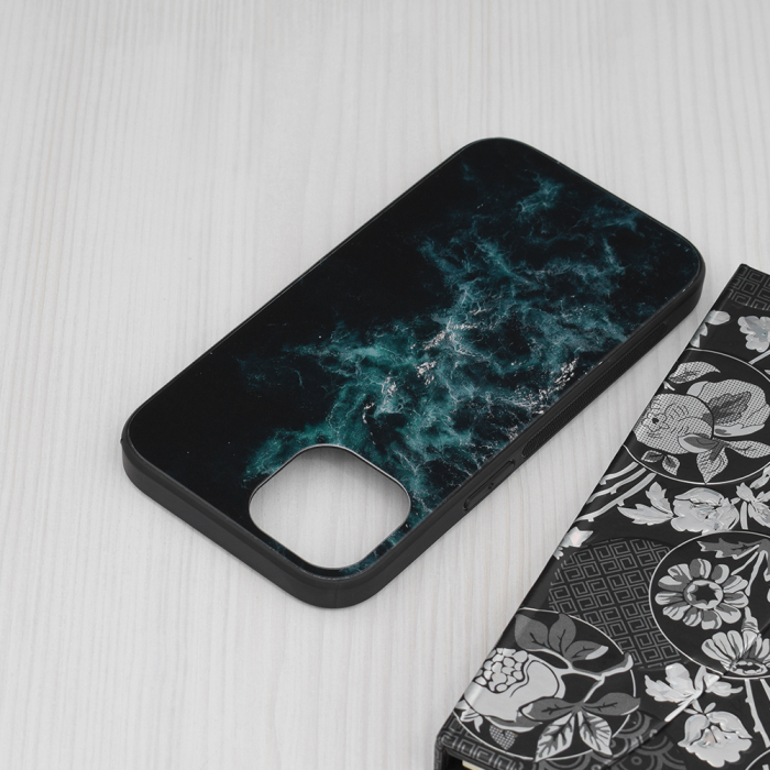 Husa iPhone 14, Glaze Series, Blue Nebula [4]