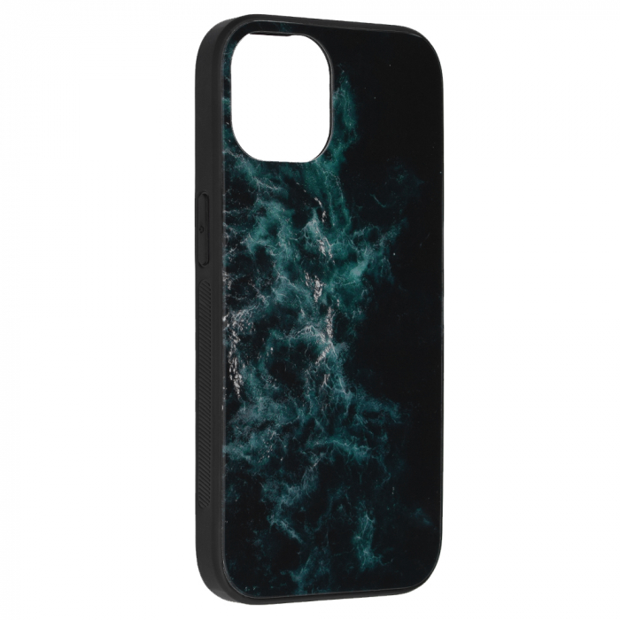 Husa iPhone 14, Glaze Series, Blue Nebula [2]