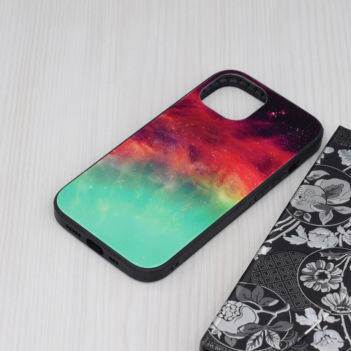 Husa iPhone 14, Glaze Series, Fiery Ocean [4]