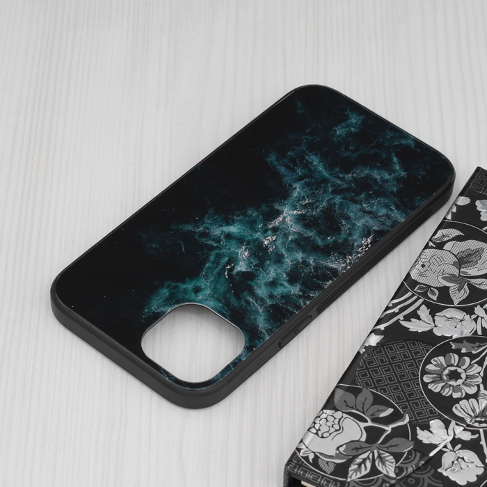 Husa iPhone 14 Plus, Glaze Series, Blue Nebula [5]