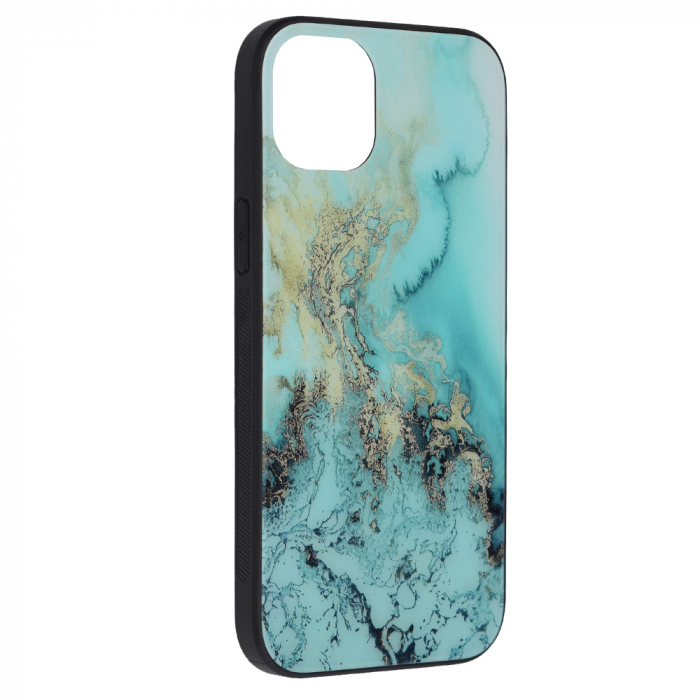 Husa iPhone 14 Plus, Glaze Series, Blue Ocean [2]