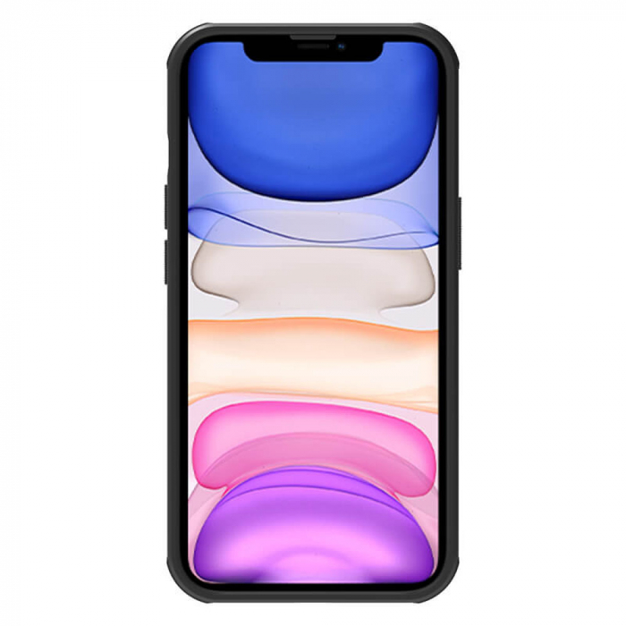 Husa iPhone 14 Plus, Nillkin Super Frosted Shield Pro, Negru [2]