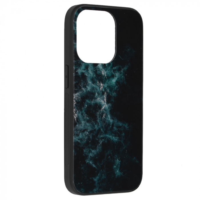 Husa iPhone 14 Pro, Glaze Series, Blue Nebula [2]