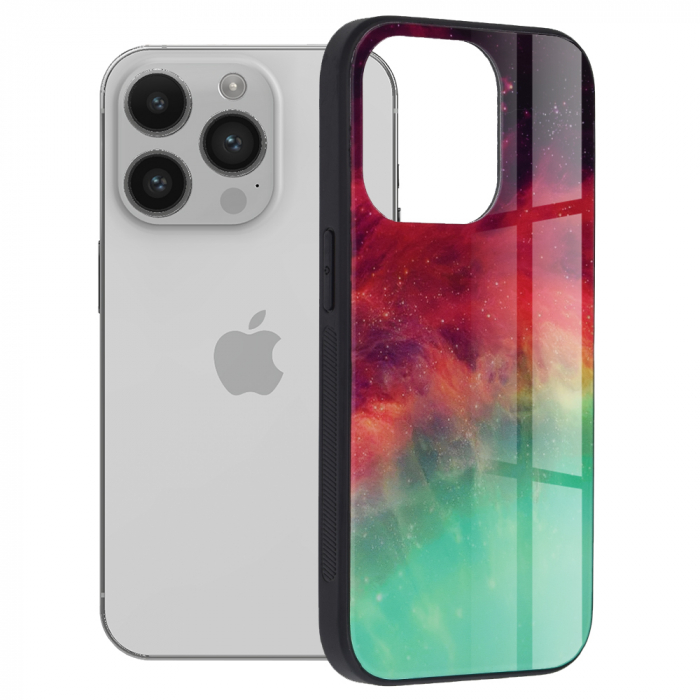 Husa iPhone 14 Pro, Glaze Series, Fiery Ocean [1]