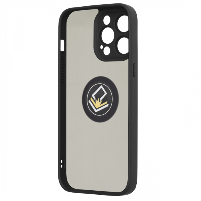 Husa iPhone 14 Pro Max cu inel suport stand magnetic, Negru [3]