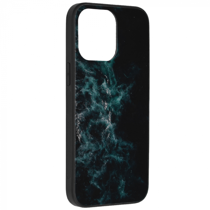 Husa iPhone 14 Pro Max, Glaze Series, Blue Nebula [2]