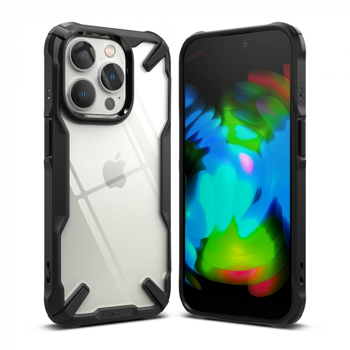Husa iPhone 14 Pro, Ringke Fusion X, Black [3]