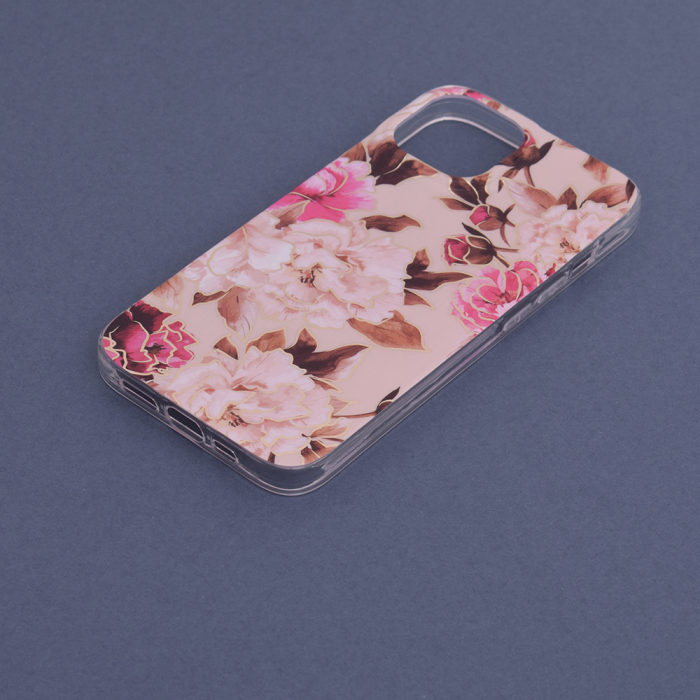 Husa iPhone 14, Techsuit Marble Series, Mary Berry Nude [6]