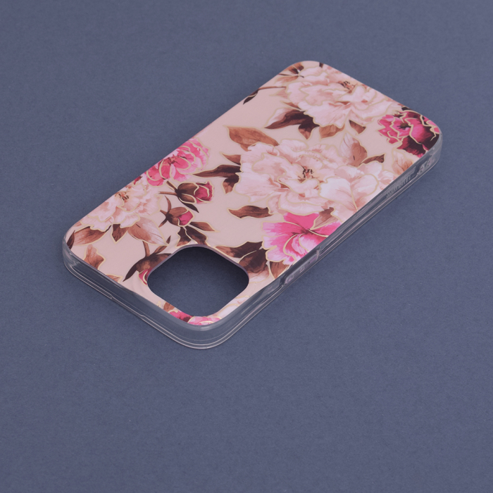 Husa iPhone 14, Techsuit Marble Series, Mary Berry Nude [5]