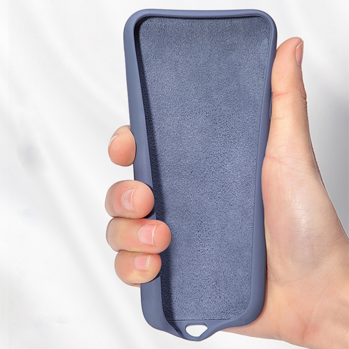 Husa iPhone 5 / 5S / SE, Soft Edge Silicone, Denim Blue [3]
