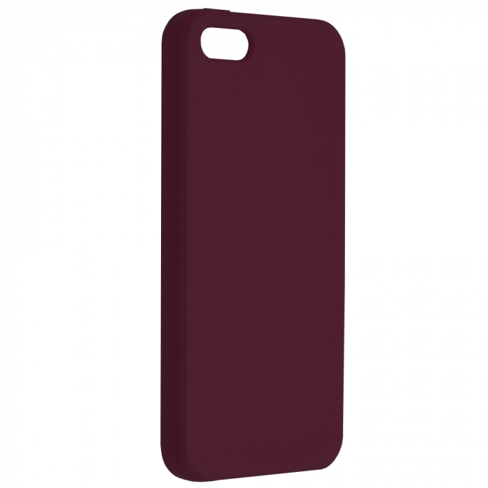Husa iPhone 5 / 5S / SE, Soft Edge Silicone, Plum Violet [2]