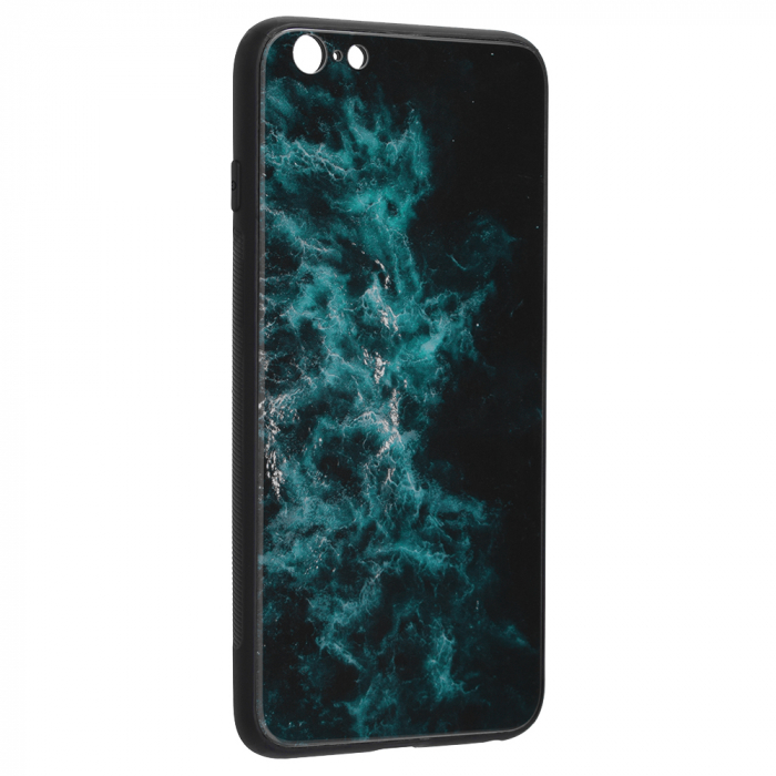 Husa iPhone 6 / 6S, Glaze Series, Blue Nebula [2]