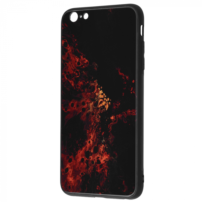 Husa iPhone 6 / 6S, Glaze Series, Red Nebula [4]