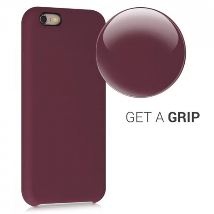 Husa iPhone 6 / 6S, Soft Edge Silicone, Plum Violet [9]