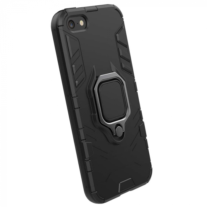 Husa iPhone 6 / 6S, Techsuit Shield Ring, Negru [7]