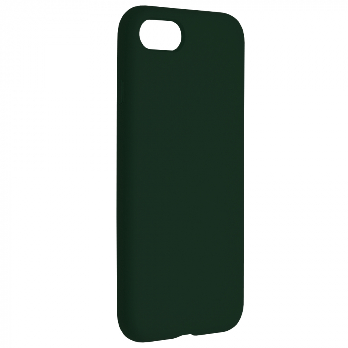 Husa iPhone 7 / 8 / SE 2 (2020), Soft Edge Silicone, Dark Green [2]