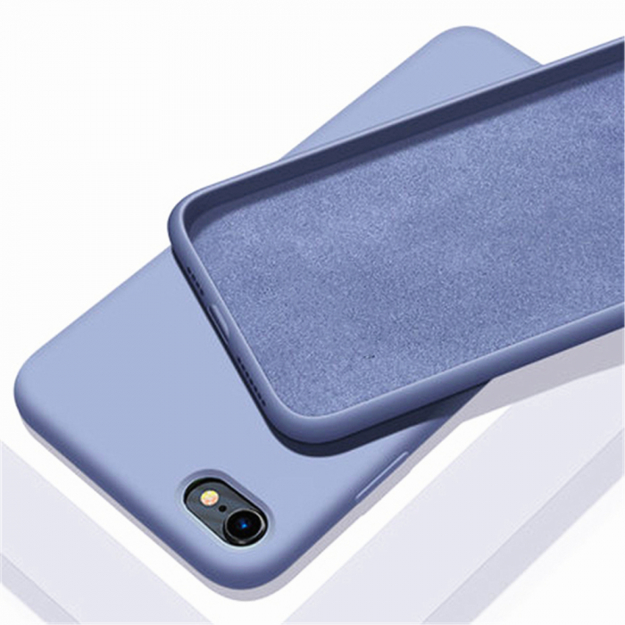 Husa iPhone 7 / 8 / SE 2 (2020), Soft Edge Silicone, Denim Blue [3]
