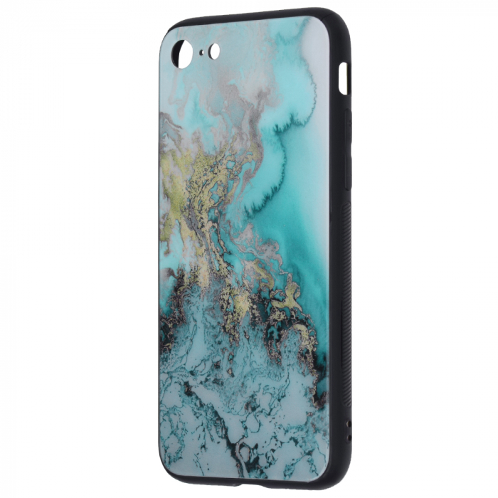 Husa iPhone 7, Glaze Series, Blue Ocean [2]
