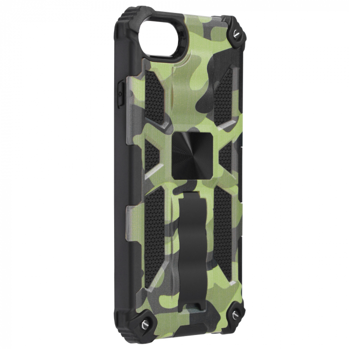 Husa iPhone 7 / SE 2 (2020), Techsuit Blazor, Camo Lime [6]