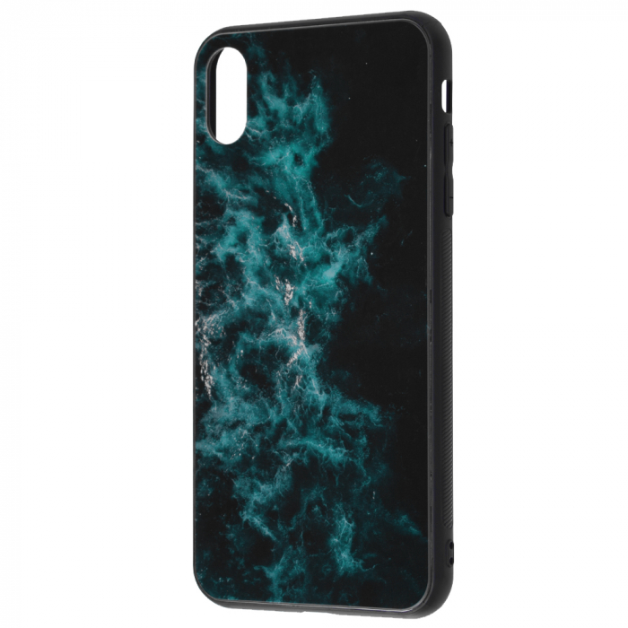 Husa iPhone X / XS, Glaze Series, Blue Nebula [4]