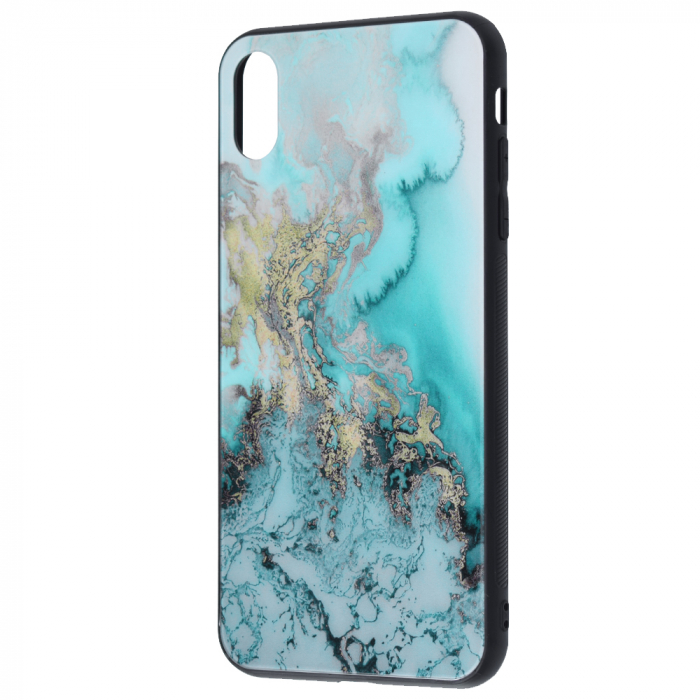 Husa iPhone X / XS,Glaze Series, Blue Ocean [4]