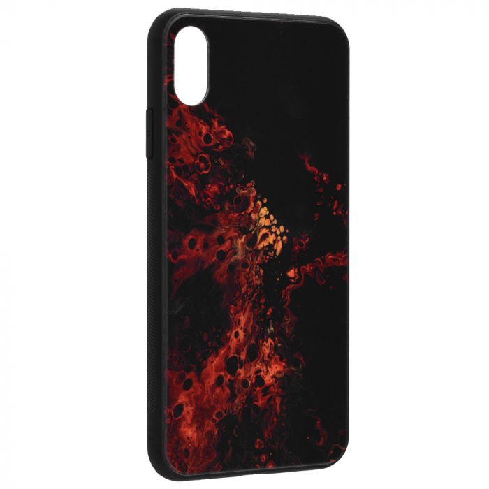 Husa iPhone X / XS, Glaze Series, Red Nebula [2]
