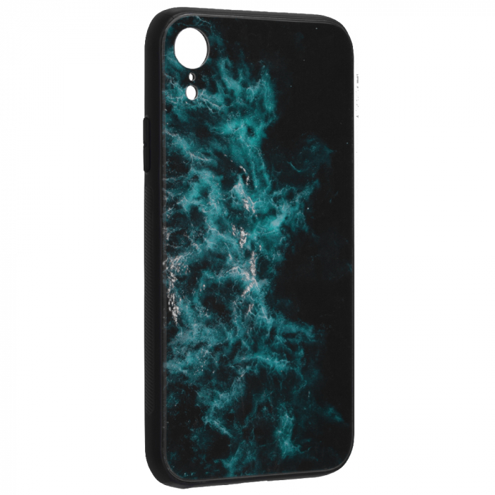 Husa iPhone XR, Glaze Series, Blue Nebula [2]
