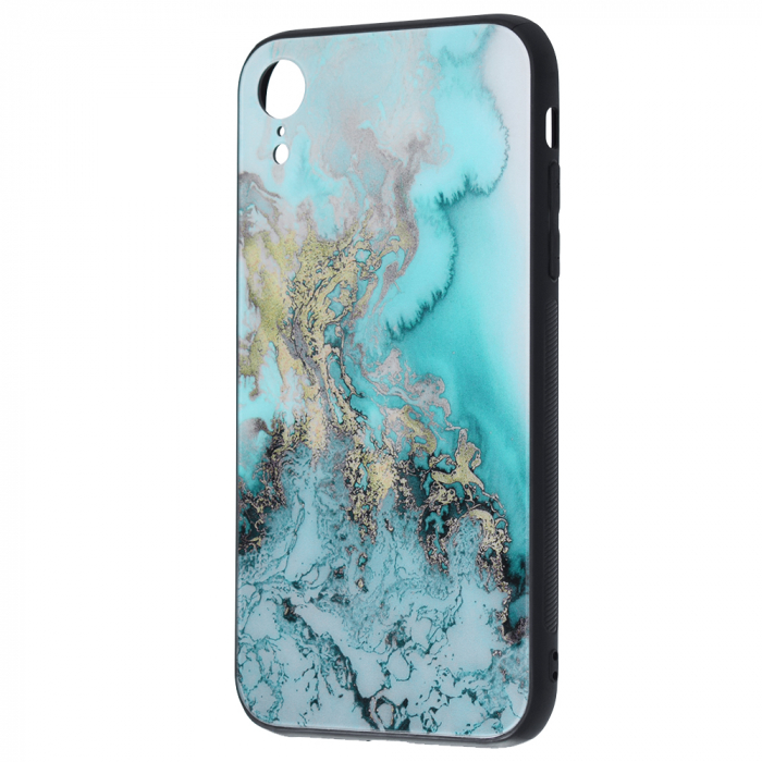 Husa iPhone XR, Glaze Series, Blue Ocean [4]