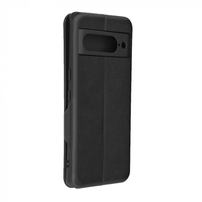 Husa magnetica tip carte Google Pixel 7 Pro, Safe Wallet Plus, Negru [6]