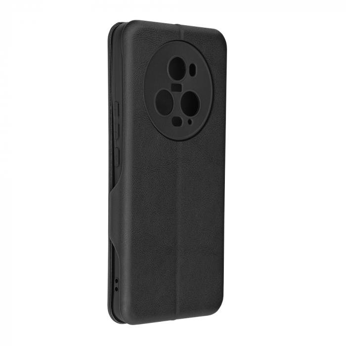 Husa magnetica tip carte Honor Magic 5 Pro, Safe Wallet Plus, Negru [6]