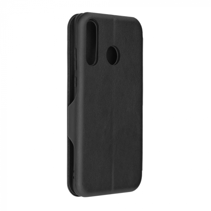 Husa magnetica tip carte Huawei P30 Lite, Safe Wallet Plus, Negru [3]