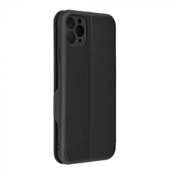 Husa magnetica tip carte iPhone 11 Pro Max, Safe Wallet Plus, Negru [6]