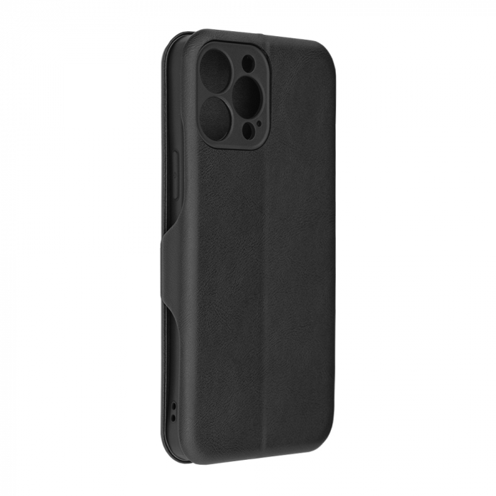 Husa magnetica tip carte iPhone 13 Pro Max, Safe Wallet Plus, Negru [6]