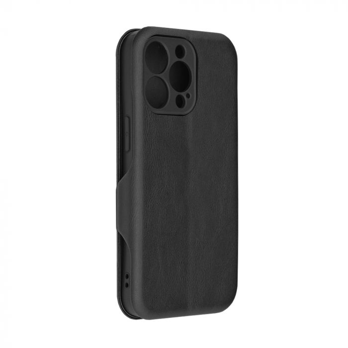 Husa magnetica tip carte iPhone 13 Pro, Safe Wallet Plus, Negru [5]