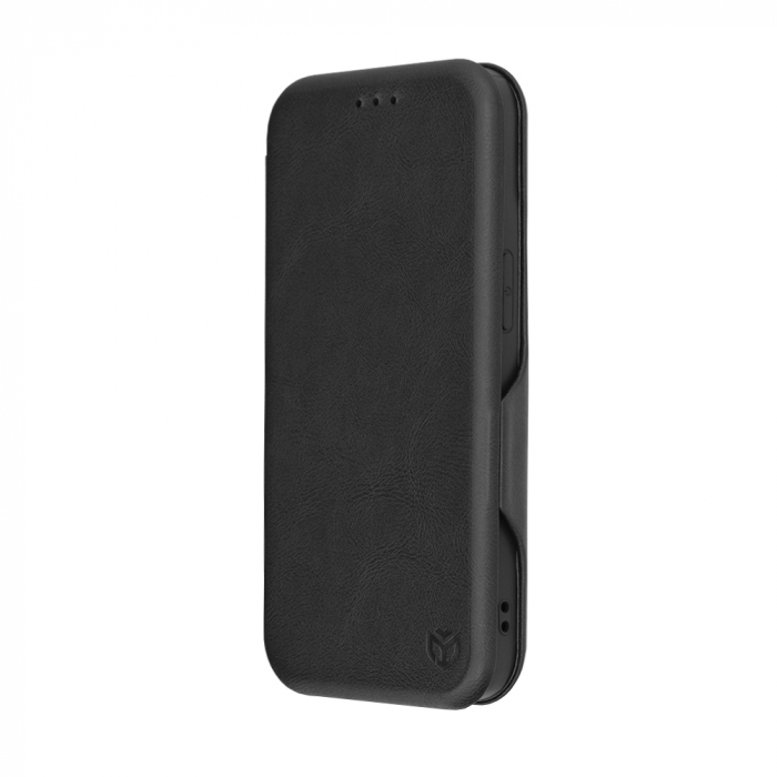 Husa magnetica tip carte iPhone 13, Safe Wallet Plus, Negru [5]