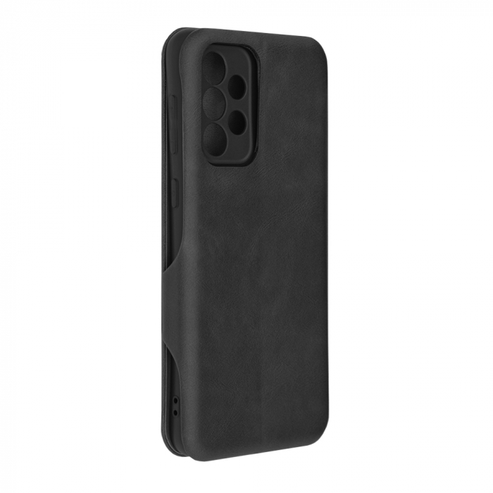 Husa magnetica tip carte Samsung Galaxy A33 5G, Safe Wallet Plus, Negru [6]
