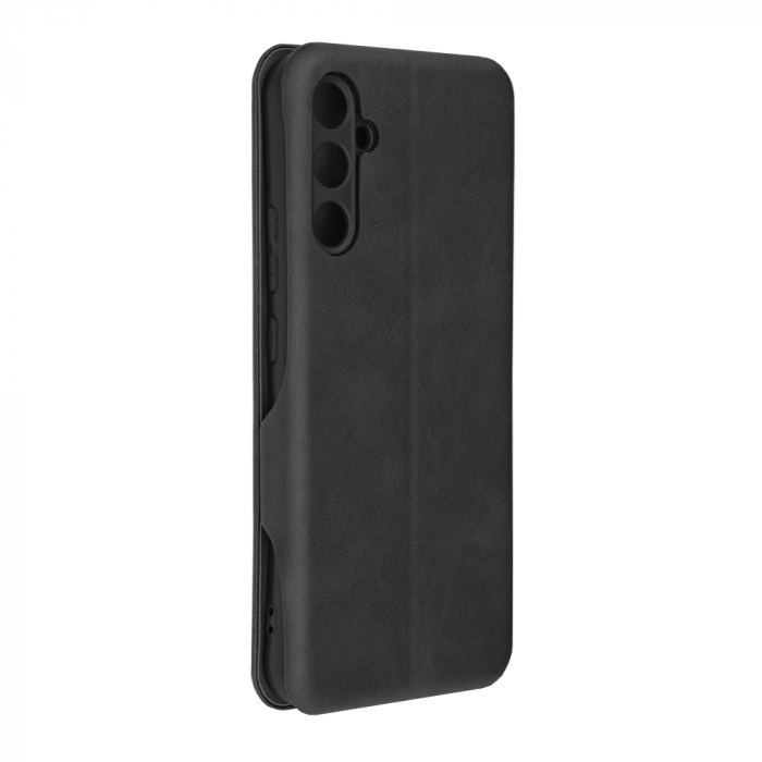 Husa magnetica tip carte Samsung Galaxy A34 5G, Safe Wallet Plus, Negru [5]