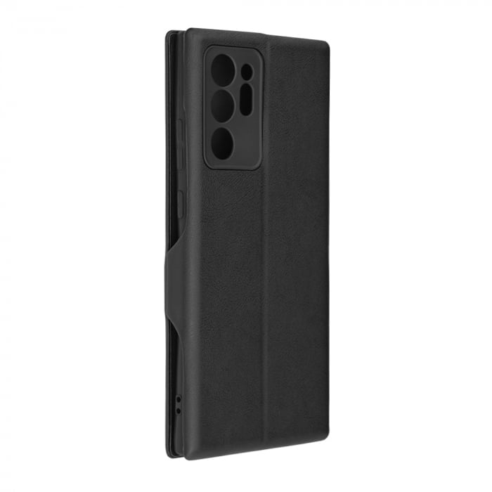Husa magnetica tip carte Samsung Galaxy Note 20 Ultra, Safe Wallet Plus, Negru [5]