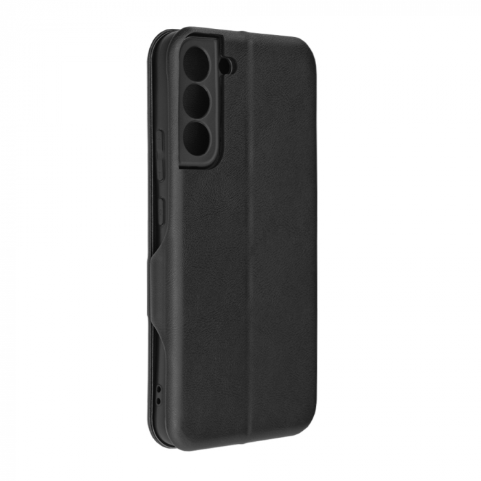 Husa magnetica tip carte Samsung Galaxy S22 Plus, Safe Wallet Plus, Negru [6]