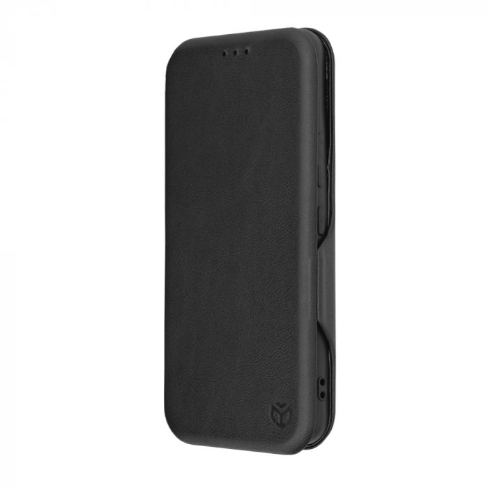 Husa magnetica tip carte Samsung Galaxy S22, Safe Wallet Plus, Negru [6]
