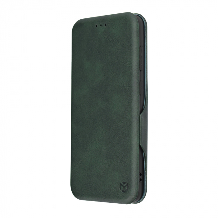 Husa magnetica tip carte Samsung Galaxy S23 Plus, Safe Wallet Plus, Green [5]