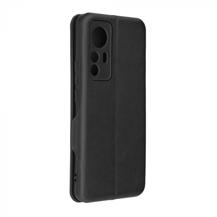 Husa magnetica tip carte Xiaomi 12T, Safe Wallet Plus, Negru [6]