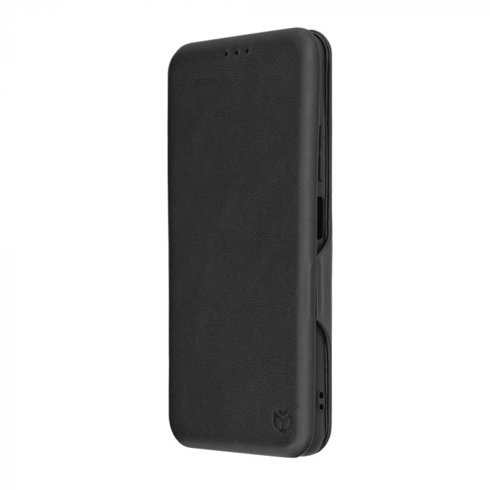 Husa magnetica tip carte Xiaomi Redmi Note 12 5G, Safe Wallet Plus, Negru [6]