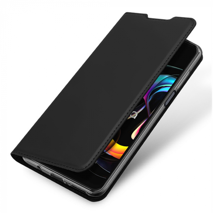 Husa Motorola Edge 20 Lite, Dux Ducis Skin Pro Flip Book, Negru [2]